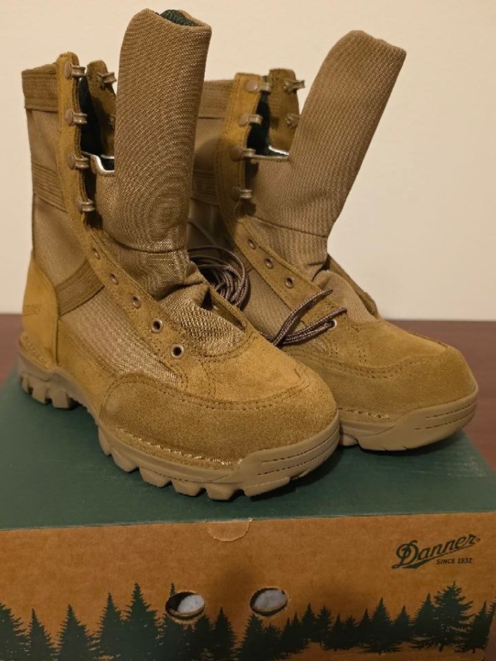 DANNER RIVOT TFX 8" COYOTE GTX 400g GORE-TEX TACTICAL BOOTS – NEW IN BOX SZ 8.5